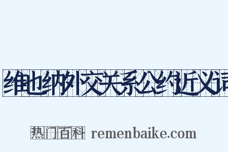 维也纳外交关系公约近义词是什么意思的图片